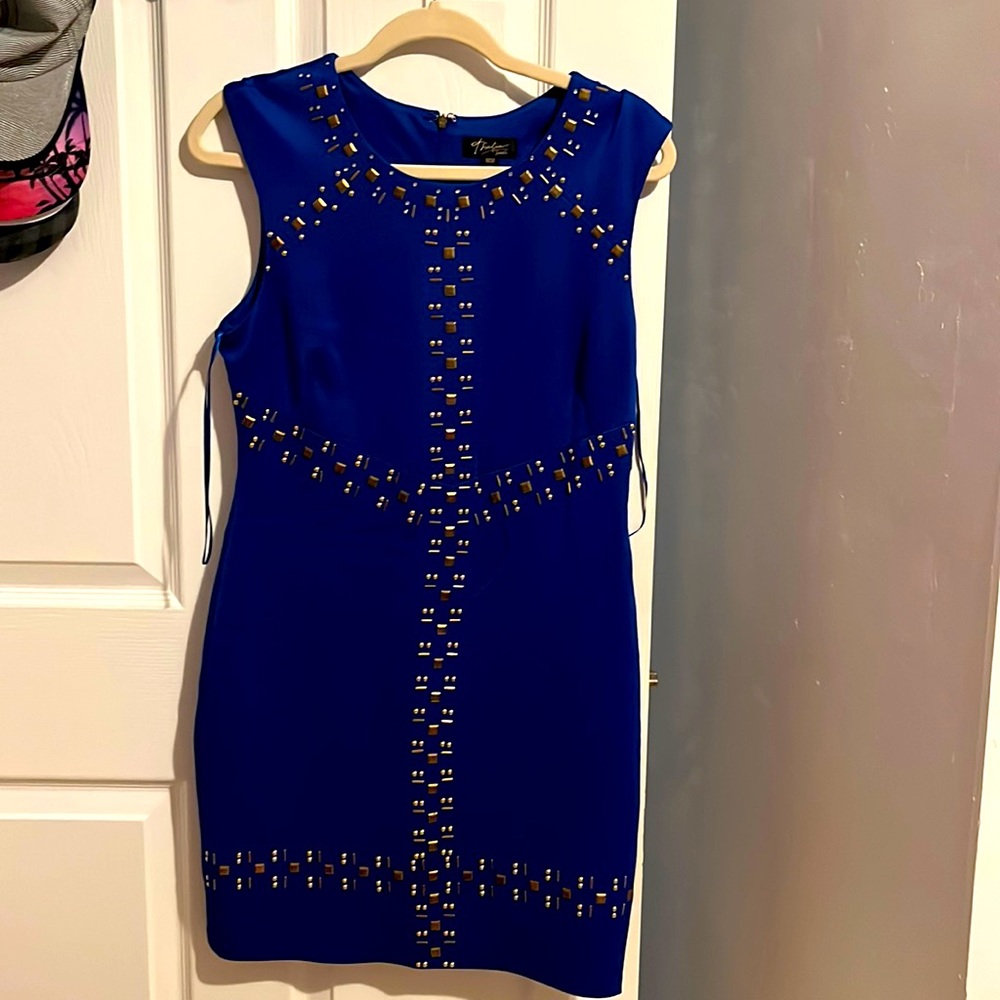 Royal blue dress